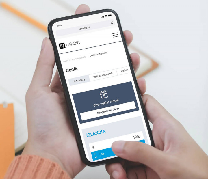 Responzivní řešení pro nákup vstupenek online