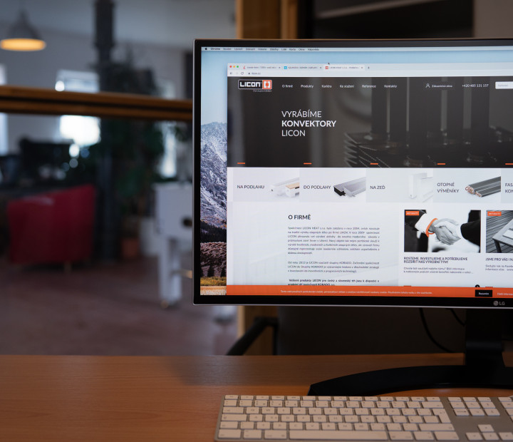 Úvodní stránka Licon.cz