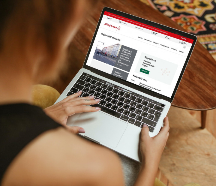 Microsite Plánuj Trojku