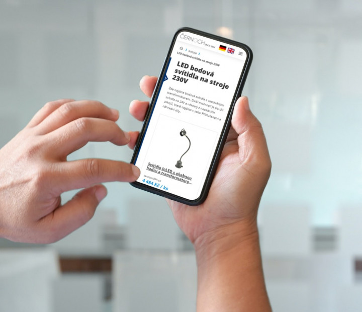 Detail pro telefonní zařízení